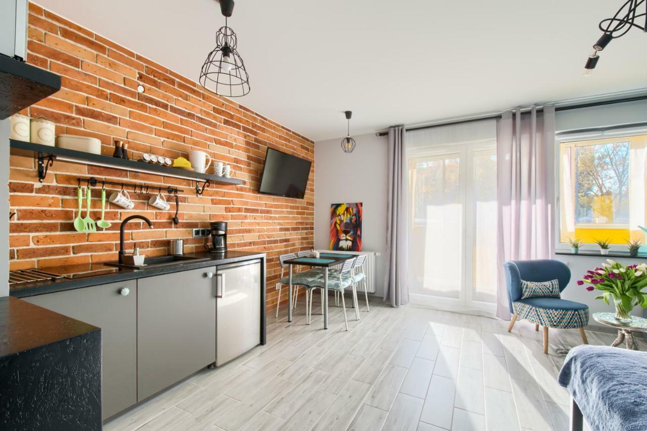 Ferienwohnung Roztocka Loft Warschau Exterior foto