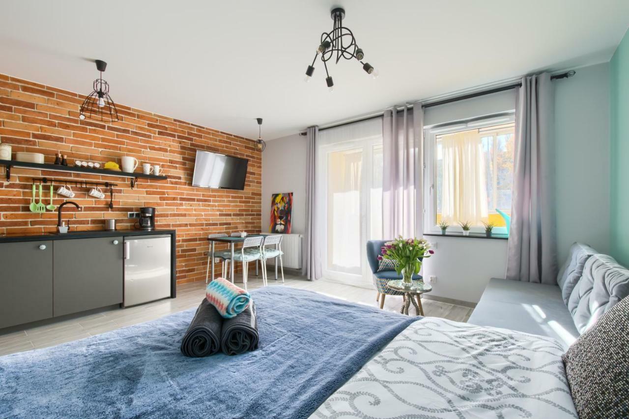 Ferienwohnung Roztocka Loft Warschau Exterior foto