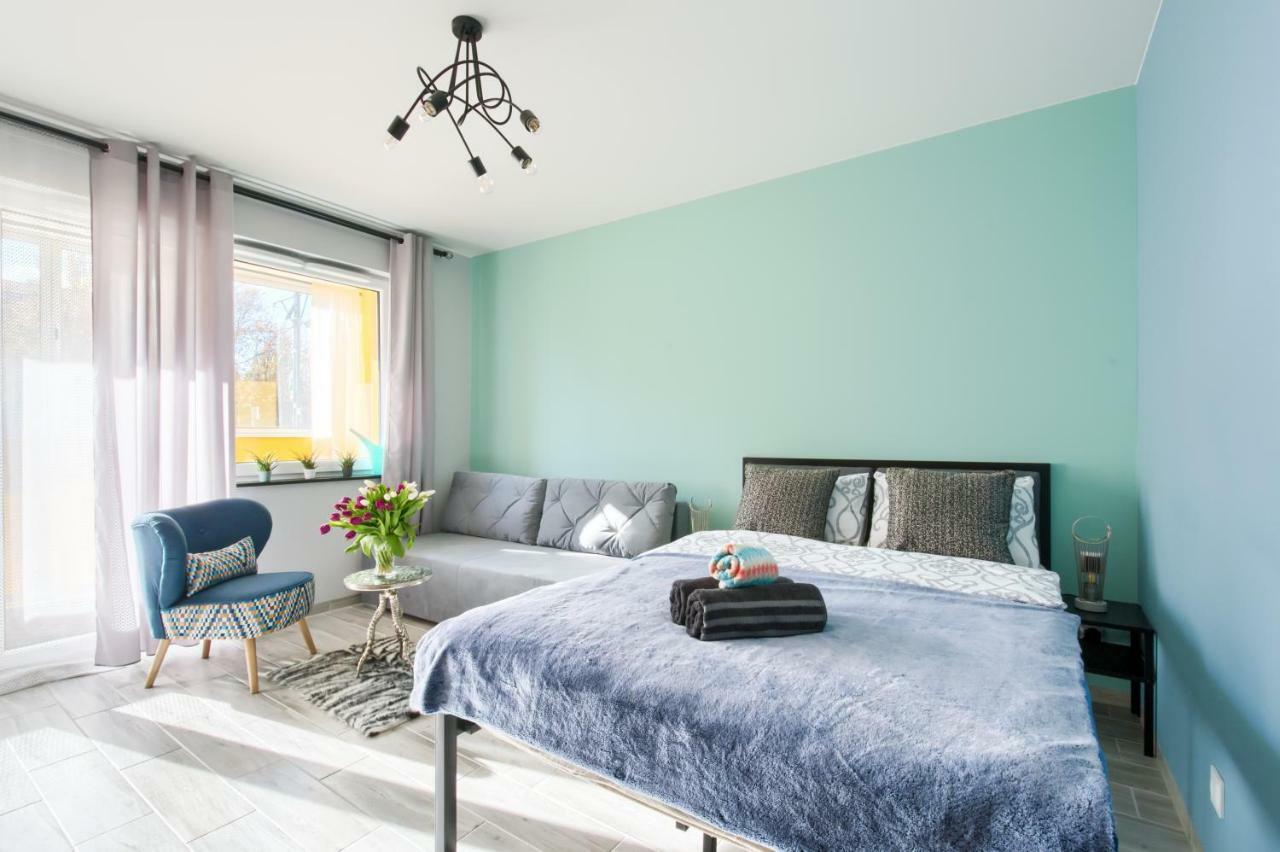 Ferienwohnung Roztocka Loft Warschau Exterior foto