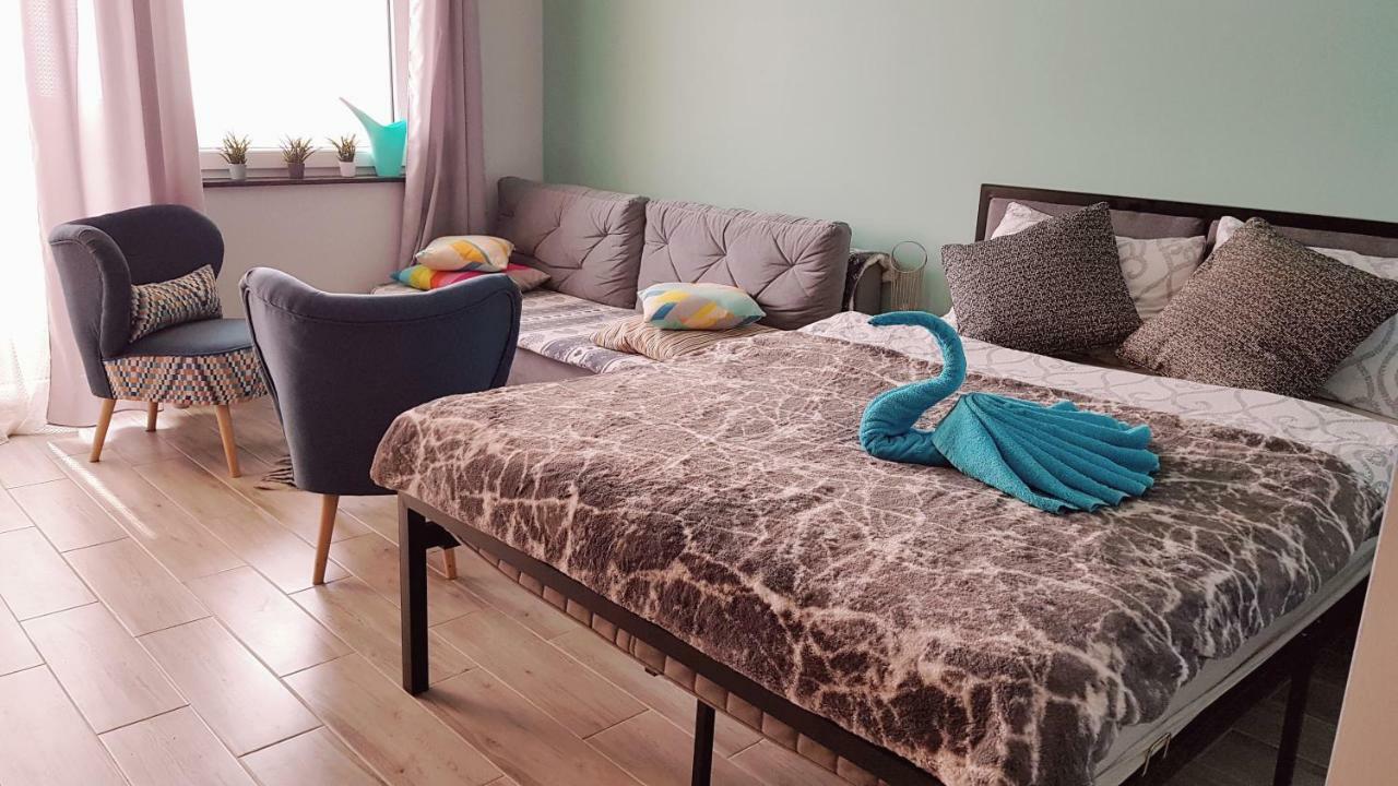 Ferienwohnung Roztocka Loft Warschau Exterior foto